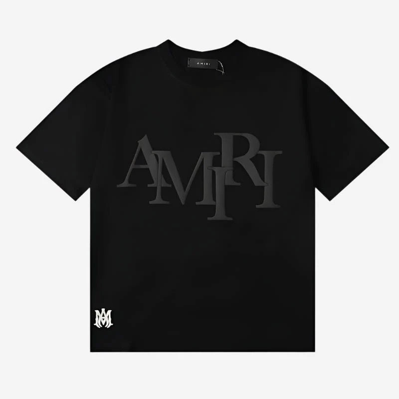 Staggered Logo Amir Tee