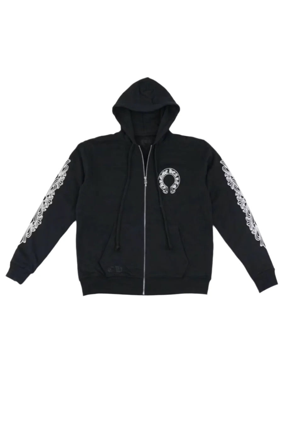Chrome Zip Hoodie