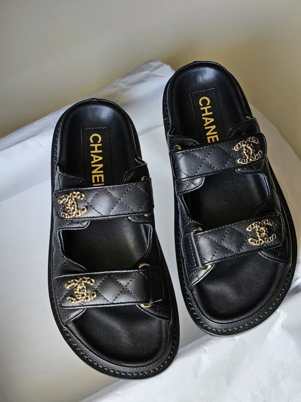 CC Strap Sandals